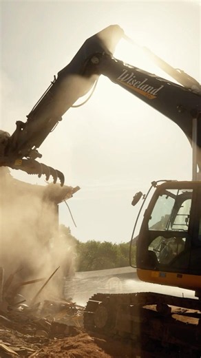 Demo day here in Gateway, Colorado! #dirtwork #coloradoconstruction