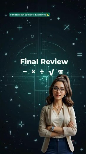 Math Symbols in English | Final Review#MathSymbols#LearnEnglish#EducationShorts#YouTubeShorts