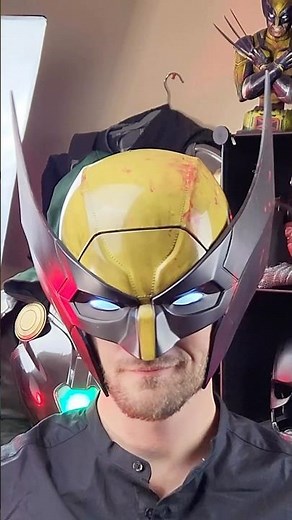 Bringing Insomniac Games Wolverine to life #3dprinting #craft #fanart #cosplay #do3d #marvel #ps5