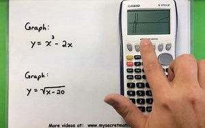 Basic Math - Graphing with a Casio fx-9750GII Calculator