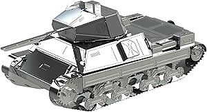 METAL-TIME Model Т - 26/40, 3D Puzzles for Adults or Teens, DIY Metal Puzzle Model Kit, 3D Metal Model Brain Teaser Puzzle - Great Gift Idea, 43 PCS.