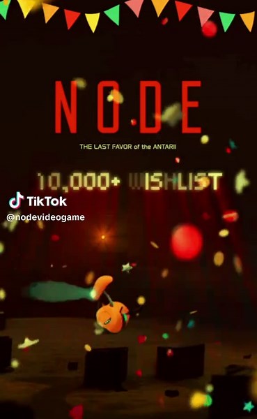 🎉 OVER 10,000 WISHLISTS!! Thank you for supporting our little robot with big existential issues 🫡 #NODEgame #SteamNextFest #IndieGame #PuzzlePlatformer #Game #GamingOnTiktok #puzzlegame