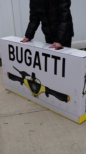 Bugatti Electric Scooter on TikTok