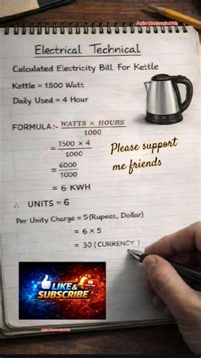 Bijli ka Bill Kaise Nikale? 💡 Calculate Electricity Bill at Home!