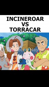 INCINEROAR VS TORRACAR! #pokemon #pikachu #ashketchum #pokemonanime #reelsviralシ | HectorNayib