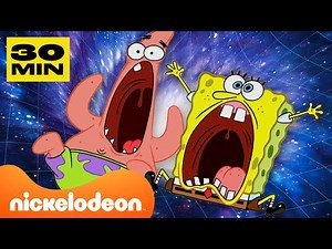 SpongeBob | 30 minuti di SpongeBob nello SPAZIO 🚀 | Nickelodeon Italia