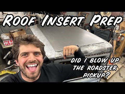 Model A Ford Roof Insert Part 3 Above Door Roof Panels