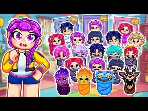 Rumi Is Expecting Pregnant With Infinite Babies In Roblox?! | Kpop Demon Hunters