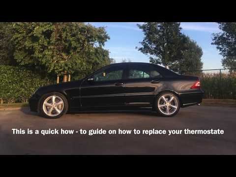 Mercedes C220 CDI thermostat replacement