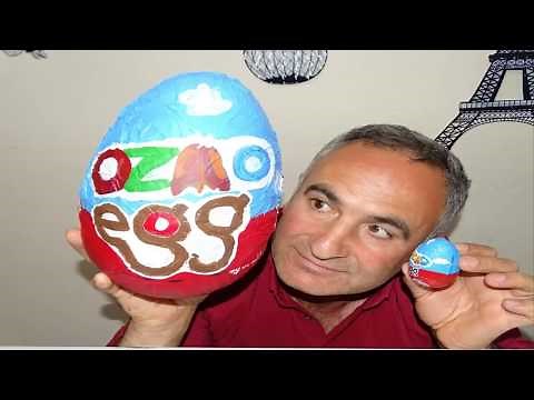 OZMO EGG SURPRİZ YUMURTA NASIL YAPILIR !!! MEGA DEV