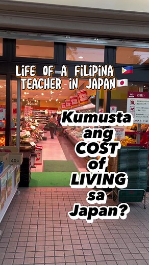 17K views · 206 reactions | Kumusta ang Cost of Living sa Japan | Life of a Filipino teacher in Japan #lifeinjapan #japan #ofwlife #ofw #ofwjapan #ofwteacher #teacherinjapan #pinoyinjapan #alt #japanwonders #fyp #fypシ #buhayjapan #jetprogram #jetprogrammeph #buhayabroad #pinoyabroad #filipina #cebuana #bisaya #tagalog #english #englishteacher #japanwork #costofliving #costoflivingjapan #adayinmylife #grocerystore #grocery | Japan Wonders | Facebook