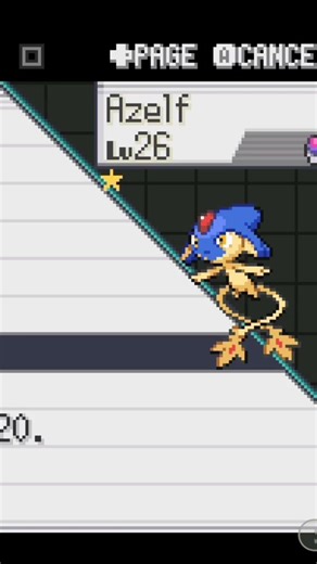 I found Azelf shiny Pokemon in last fire red game in fast time #pokemon #shiny