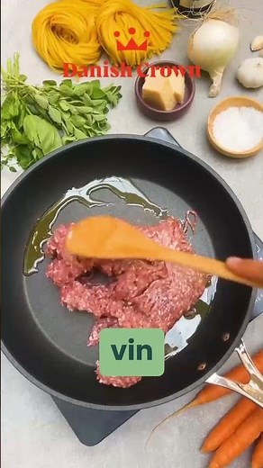 Spaghetti bolognese med parmesan