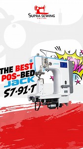 Introducing the JACK S7 Industrial Sewing Machine with touchscreen, fully automatic, and high-speed! 🏷️ Price at suprasewing.com: $4,200 💳 0% financing available with Affirm 💰 🪡 ℹ️ Features: - Perfect for heavy materials like car seats and sofas 🚗🛋️ - 5-inch multilingual touchscreen 📱 - Reverse and stepper motors for precise sewing 🎯 - Fine adjustment of roller pressure and stitch programming ⚙️ - Strong perforation capacity and automatic bobbin detection 🔍 - UV light for better visibil