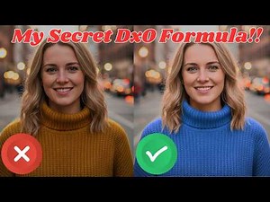 My 13 Step Process For Editing Portraits In DxO Photolab 9!