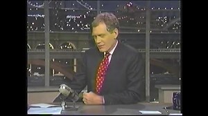 Late Night with David Letterman 1997 (Meg Ryan, Lance Hendrickson, Letterman Pla