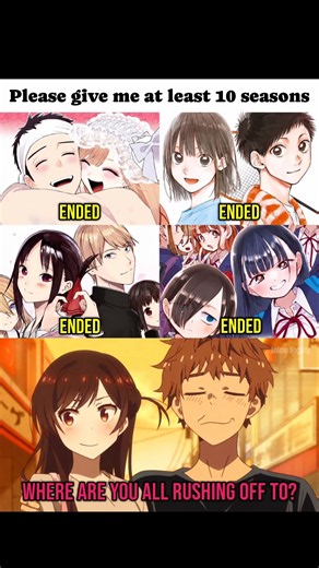 When all your favorite romance series end and Kazuya is still standing there smug! 😭!