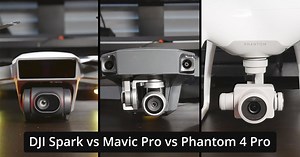 DJI Drone Cameras Compared: Spark, Mavic, and Phantom