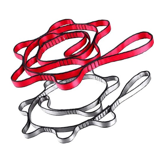 Climbing Strap Daisy Chain Nylon Daisy Chain Adjustable Strap Rope Yoga Extend Belt