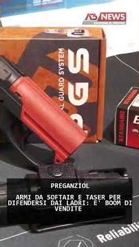 ARMI DA SOFTAIR E TASER PER DIFENDERSI DAI LADRI: E' BOOM DI VENDITE | 27/11/2025