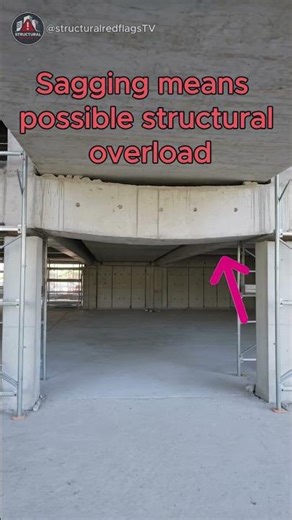 Structural Red Flag #5 – A Sagging Beam Is a Danger Sign