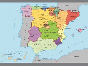Mapa Espanya