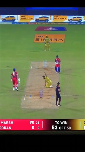 Unlucky 90! 💔 Mitchell Marsh Cruel Run Out by Mukesh Choudhary #IPL2026 #MitchellMarsh