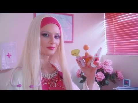 Barbie Doctor Will See You | Toy Medical Exam ASMR - Ep.106
