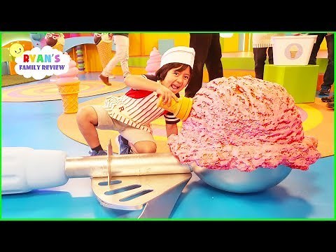 Ryan's Mystery Playdate Giant Ice Cream Challenge Premiere Today on Nickelodeon!!