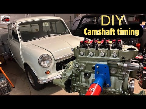 How to set camshaft timing on a Classic Mini for optimum POWER!