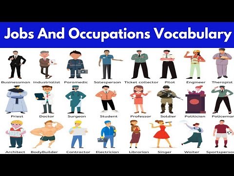 60 jobs and occupations vocabulary