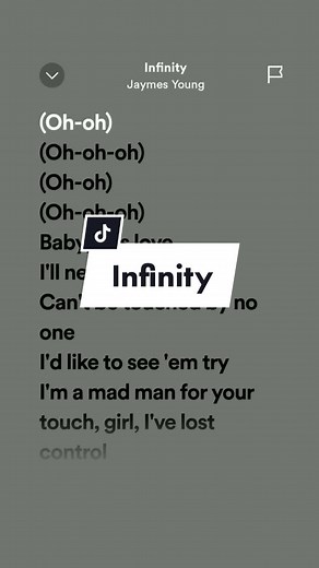 Infinity Song by Jaymes Young: Lyrics & Spotify