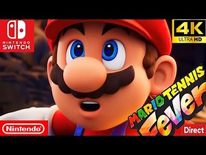 Mario Tennis Fever – New Mario Sports Adventure Trailer