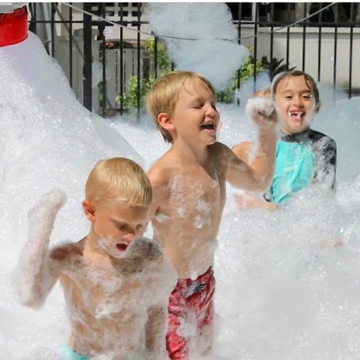 Foam parties for all ages.