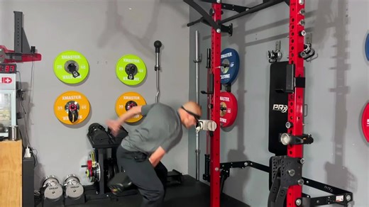 Powerblock Adjustable Kettlebell Review #homegym #garagegym #powerblock https://ShreddedDad.com | Shredded Dad's Garage Gym
