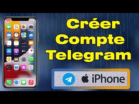 Comment s'inscrire sur Telegram, créer un compte Telegram sur iPhone