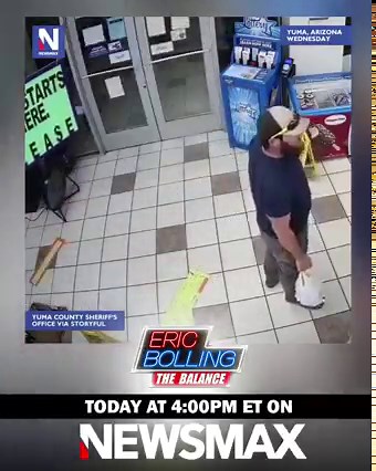 NEXT HOUR: James Kilcer, the Marine Veteran who went viral for heroically foiling an armed robbery attempt in Arizona last week, will join Eric Bolling on Newsmax. WATCH LIVE: nws.mx/tv | NEWSMAX