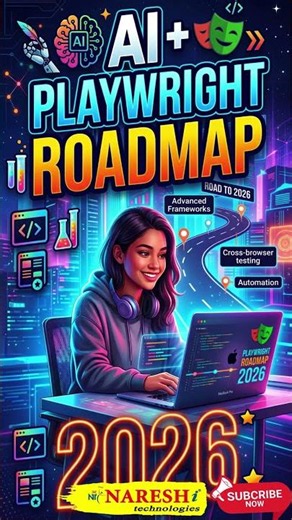 AI-Powered Playwright Automation Testing Roadmap for Beginners 2026 | AI Jobs 2026 | Naresh IT