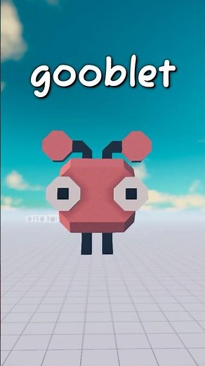 i kinda wanna make a gooblet horror game in Jamango... 👻 #indiedev #gamedev #jamango #gooblets