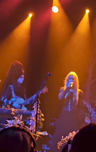 Last night in Manchester, Jonathan joined us on stage to perform "House Carpenter" 🖤 See you tonight London✨️ Jonathan Hultén | Myrkur