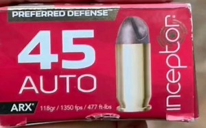 .45AUTO子弹的威力