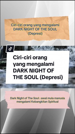 Ciri-ciri orang yang mengalami DARK NIGHT OF THE SOUL (Depresi) . . . ONLINE CLASS Yang mau ikutan online class bulan ini, temanya ini yah : RAHASIA FENOMENA GHAIB SAAT MEDITASI Apa saja yang dibahas? 🍉 Pengertian ghaib menurut berbagai disiplin ilmu 🍉 Perbedaan spiritual, supernatural, dan supranatural 🍉 Pengertian mistisisme dari beragam disiplin ilmu 🍉 Mistisisme dalam beragam peradaban 🍉 Meditasi dan sejarahnya 🍉 Mitos yang salah seputar meditasi 🍉 Cara melakukan meditasi yang benar �