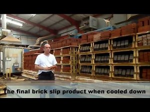 Brick Slip Manufacturing Extrusion and Firing