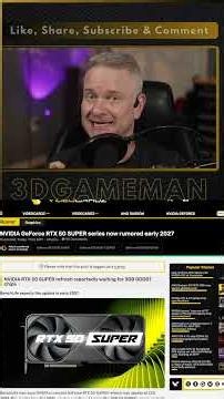 NVIDIA RTX 50 SUPER GPUs