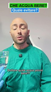 💧 Qual è l’acqua migliore da bere? Quale quella da evitare? 🚰 Molti pazienti me lo chiedono spesso, così ho deciso di spiegarvelo 💦 | Gian Marco Saolini