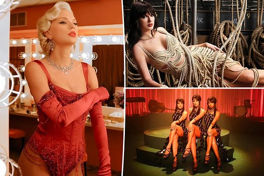 All of Taylor Swift’s ‘The Fate of Ophelia’ music video looks, from custom Versace to vintage Bob Mackie