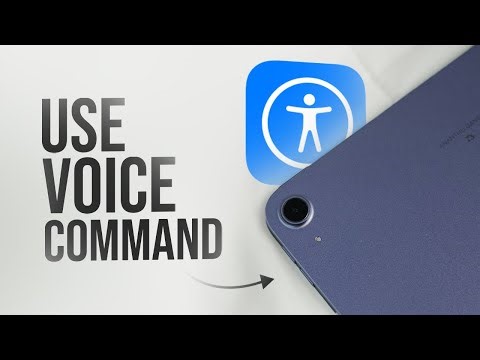 How to Use Voice Command on iPad (tutorial)