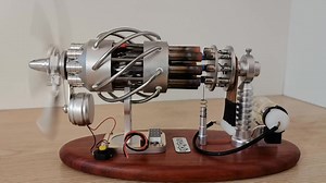 ENJOMOR 16 Cylinder Stirling Engine #engine Engine Here: https://bit.ly/3K5gkzs #stirling #gift #model #power | Enginediy.com