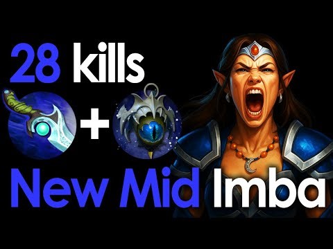 28 KILLS on Immortal Mirana Mid – Diffusal + Skadi Destroyer | Dota 2 7.39d