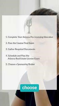 Arizona Real Estate License: 6 Steps to Get Started #realestatelicensing